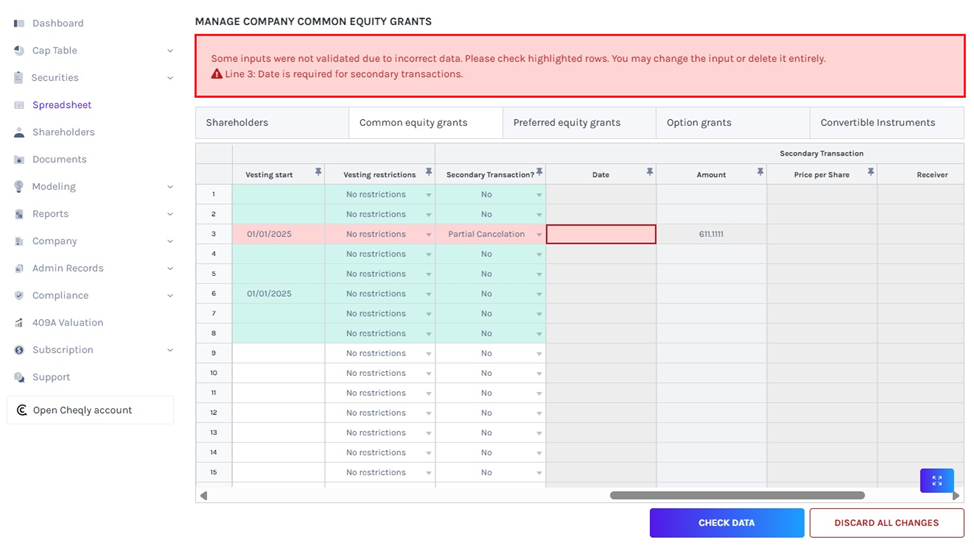 details of the issue