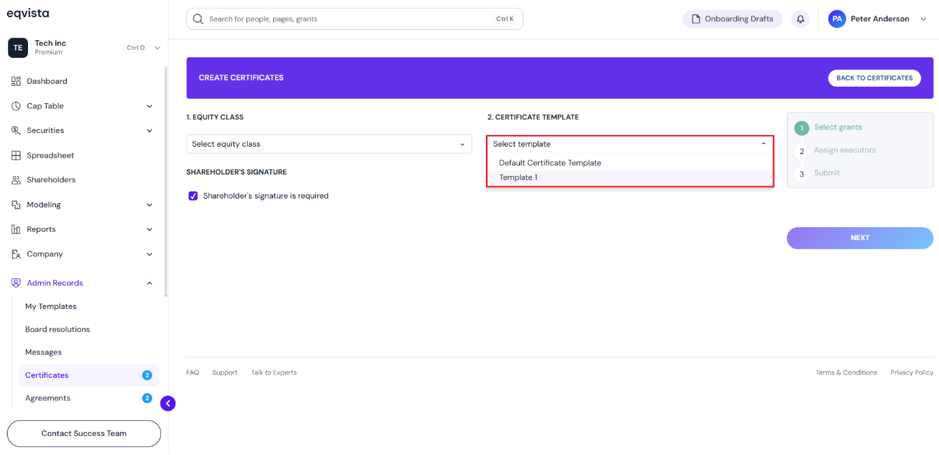 Admin Records