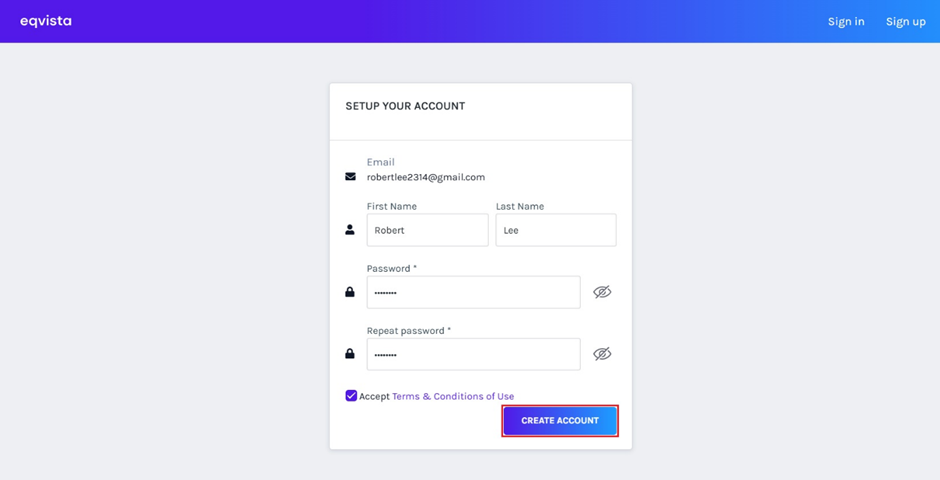 Scenario 1 – New users