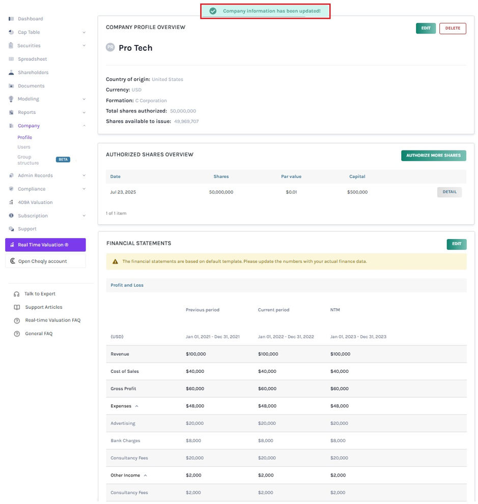 details of the vesting rounding would be updated
