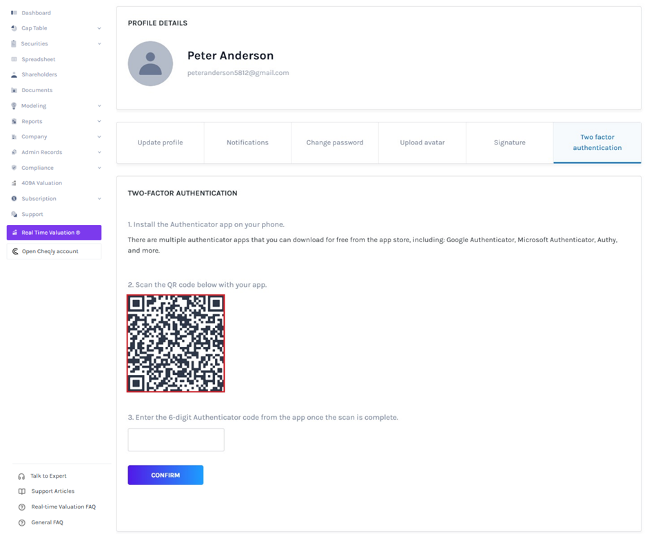 Install Authenticator app