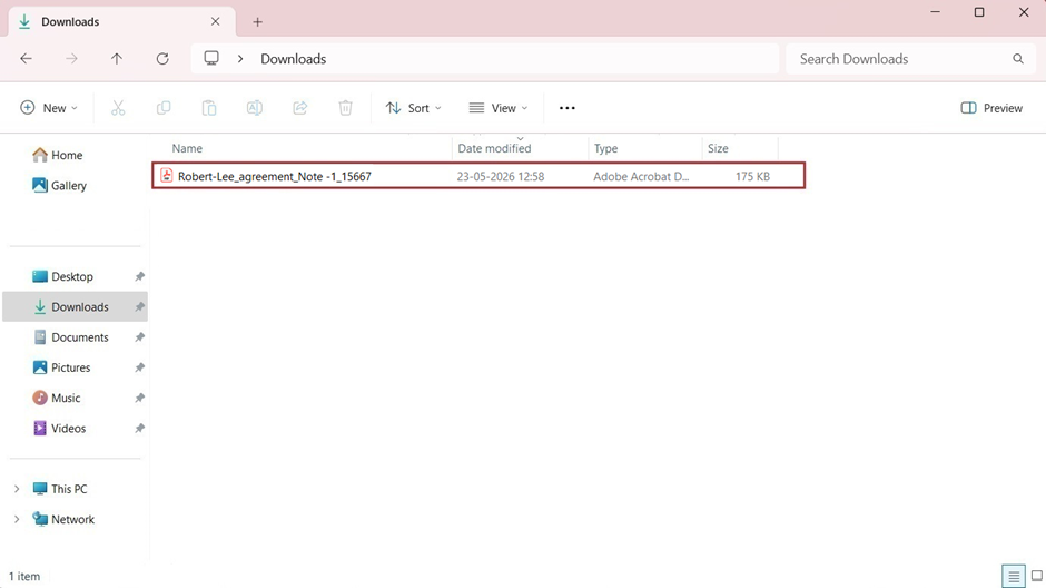 downloaded and saved in PDF format