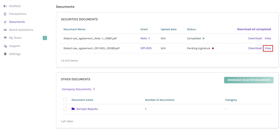 Securities Documents