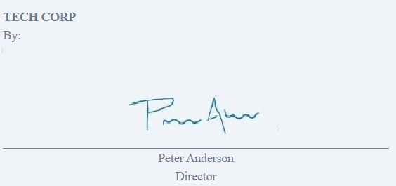 Signature done 