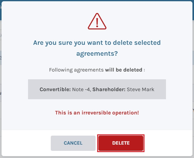 delete confirmation 