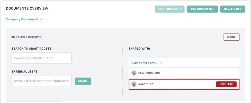 share access