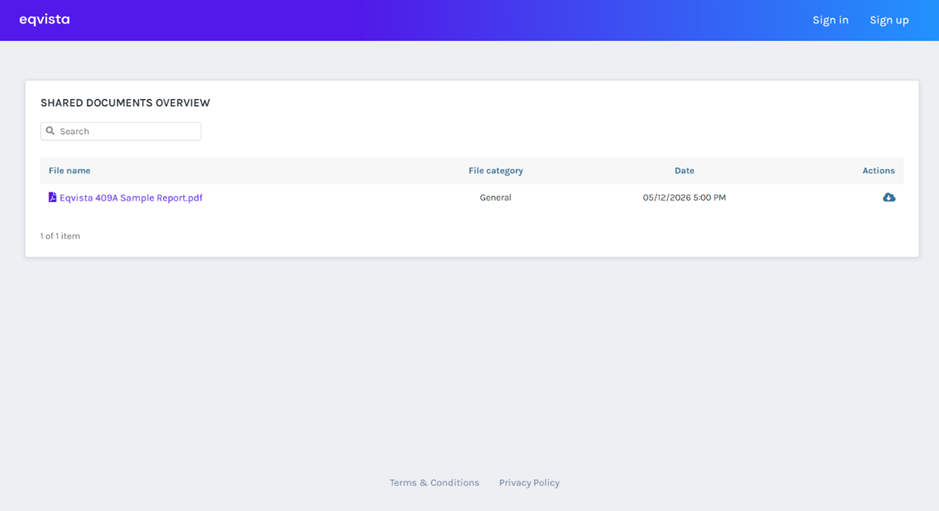 shared documents overview