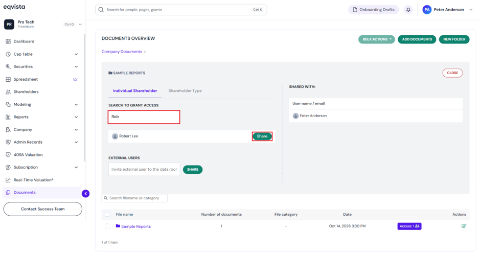 Search to Grant Access
