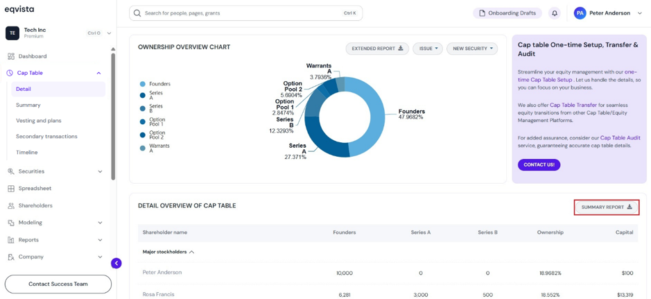 Summary Report