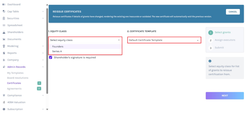 certificate template 