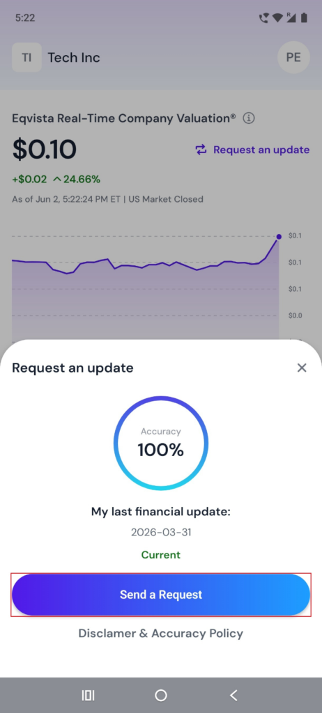 Request An Update