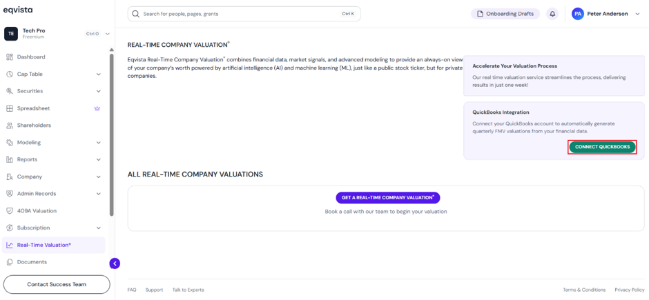 Connect QuickBooks