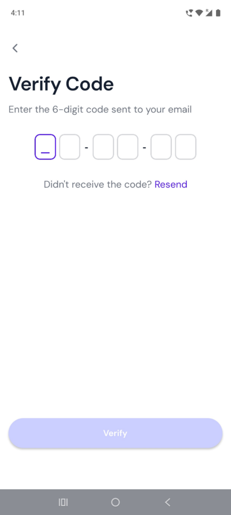 Verification Code