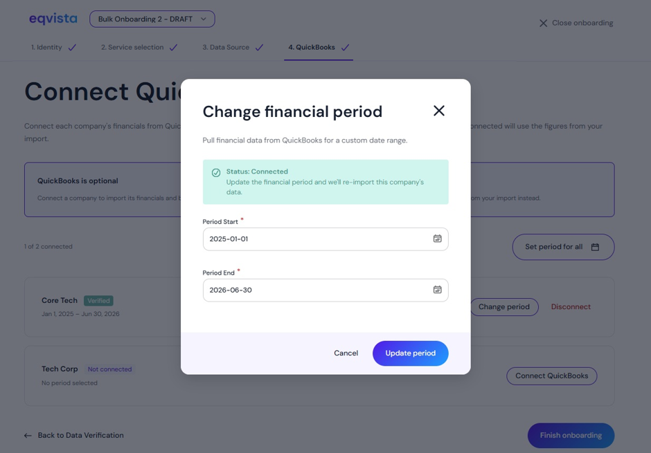 Change Period
