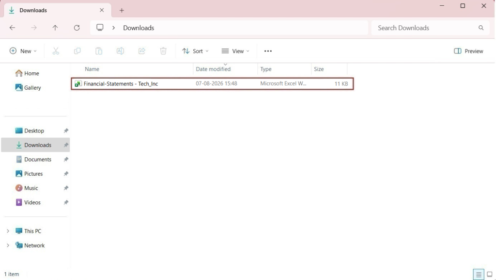 document gets downloaded to your Downloads