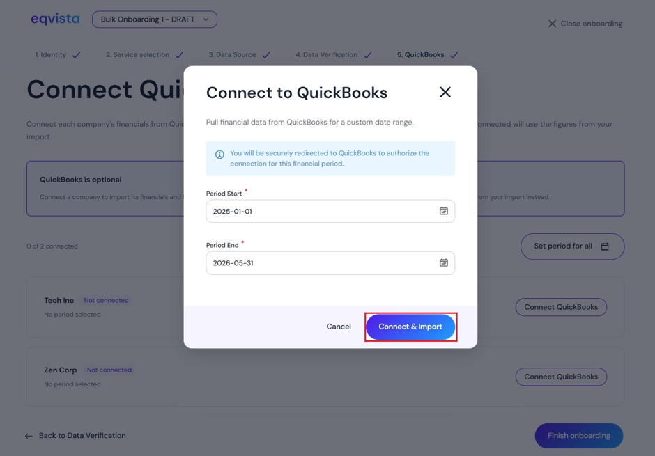 Quickbooks Integration