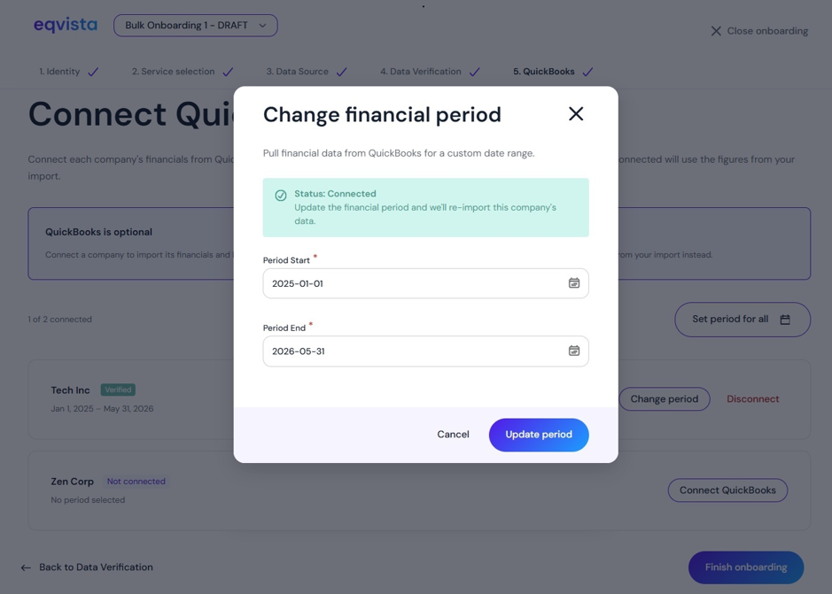 Change Period