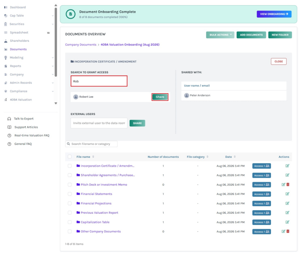  Search to Grant Access 