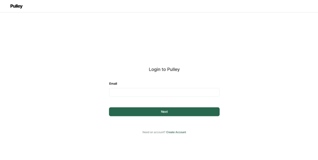Pulley login 