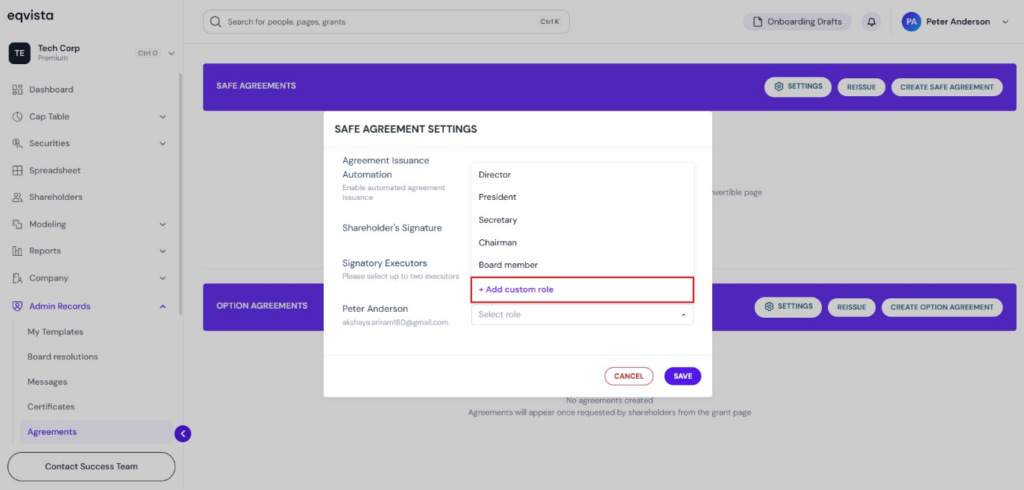 add custom role 