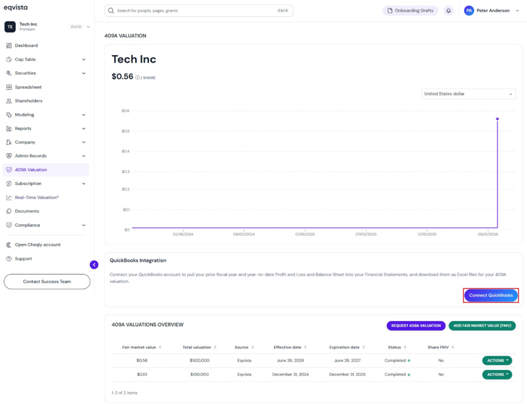 Connect QuickBooks