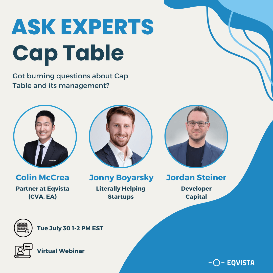 Webinar: What You Need to Know About Cap Table? | Eqvista