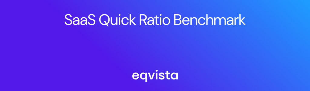 SaaS Quick Ratio Benchmark