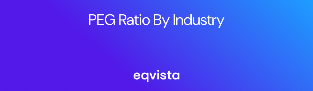 PEG Ratio by Industry