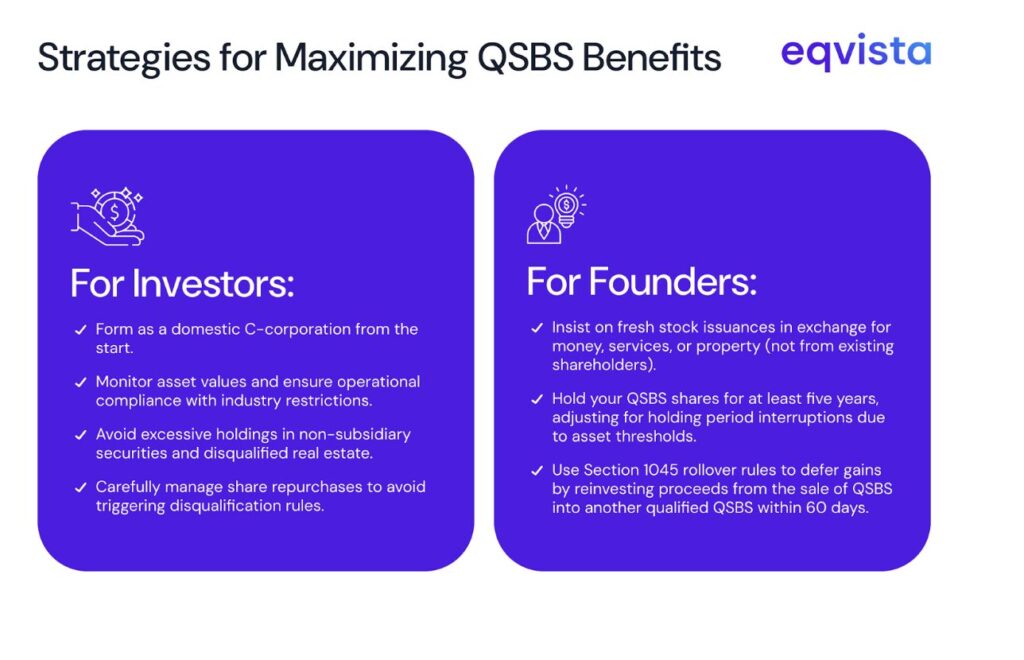 Strategies for Maximizing QSBS Tax Benefits