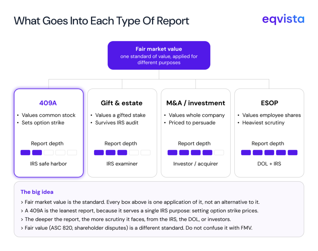 What Goes Into Each Type of Report